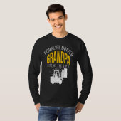 Crazy Forklift Driver Grandpa Accessories Tシャツ (正面フル)