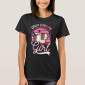 Crazy Guinea Pig Girl Tシャツ (正面)