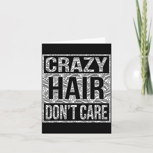 Crazy Hair Don't Care Shirt カード (正面)