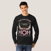 Crazy Honey Badger Mom Tシャツ (正面フル)