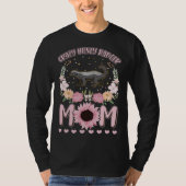 Crazy Honey Badger Mom Tシャツ (正面)