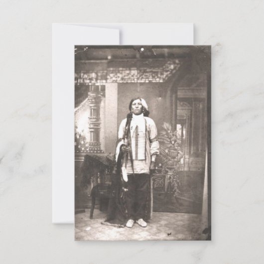 Crazy Horse Portrait セーブザデート (正面)