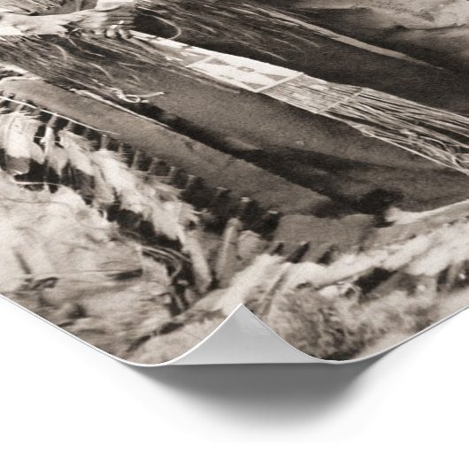 Crazy Horse Portrait ポスター (角)