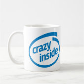 Crazy inside コーヒーマグカップ (左)