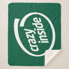Crazy inside シェルパブランケット
