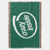 Crazy inside スローブランケット (正面縦)