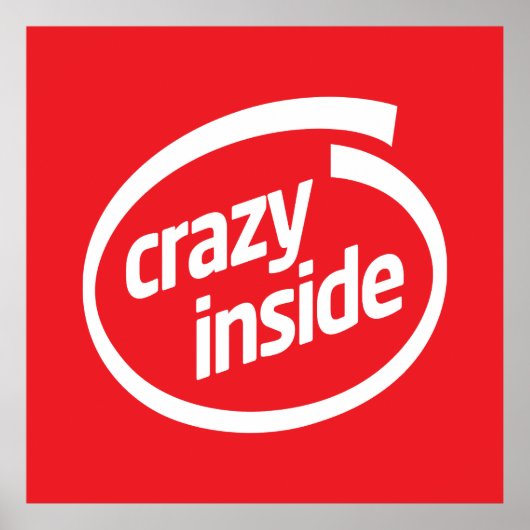 Crazy inside ポスター (正面)