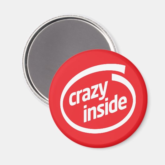 Crazy inside マグネット (正面/裏面)
