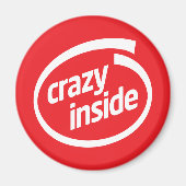 Crazy inside マグネット (正面)