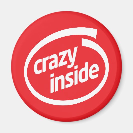 Crazy inside マグネット (正面)