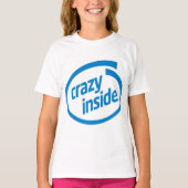 Crazy inside tシャツ (正面)