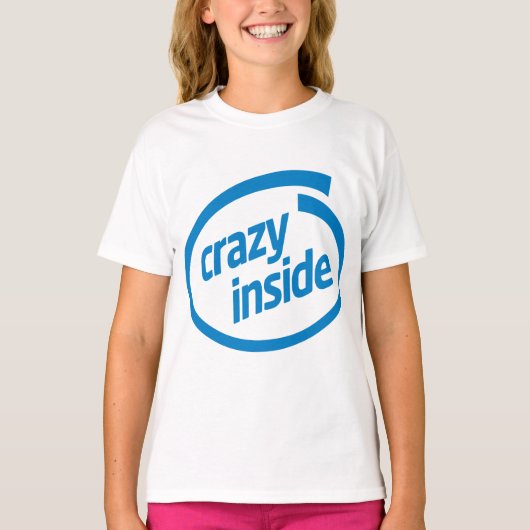 Crazy inside tシャツ (正面)