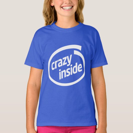 Crazy inside tシャツ (正面)