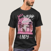 Crazy Koala lady Koala Girl Tシャツ (正面)