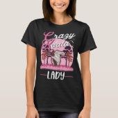 Crazy Koala lady Koala Girl Tシャツ (正面)