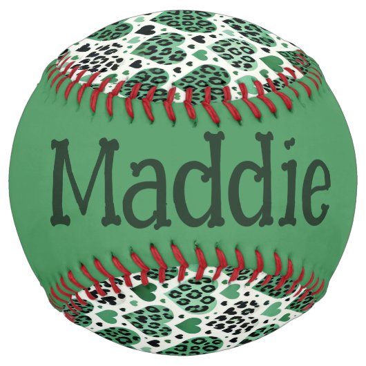 Crazy Love (Green Customize) ソフトボール (裏面)