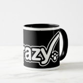 CRAZY Mag 001 マグカップ (正面右)