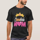 Crazy Mom Baking Mama Baker Chef Dessert Mothers D Tシャツ (正面)