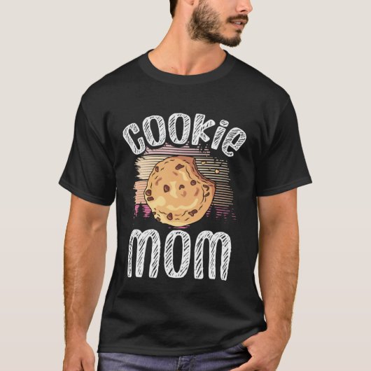Crazy Mom Baking Mama Baker Chef Dessert Mothers D Tシャツ (正面)