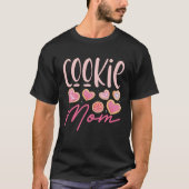 Crazy Mom Baking Mama Baker Chef Dessert Mothers D Tシャツ (正面)