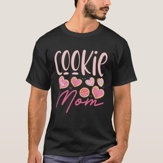 Crazy Mom Baking Mama Baker Chef Dessert Mothers D Tシャツ (正面)