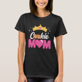 Crazy Mom Baking Mama Baker Chef Dessert Mothers D Tシャツ (正面)