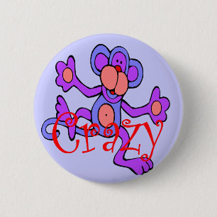 crazy.monkey 缶バッジ