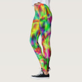 Crazy Neon Leggings レギンス (左)