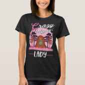 Crazy Platypus lady Platypus Girl Tシャツ (正面)