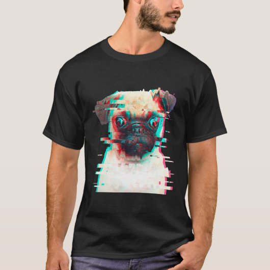 CRAZY PUG クラシック 841 Tシャツ (正面)
