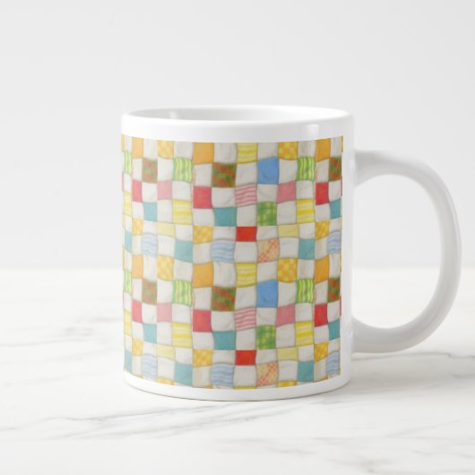 CRAZY QUILT ビッグマグ ジャンボコーヒーマグカップ (右)