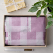 Crazy Quilt Dusty Pink Floral Pattern Decoupage 薄葉紙 (ギフト)