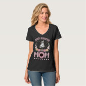 Crazy Raccoon Mom Raccoon Girl Tシャツ (正面フル)