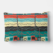 Crazy Sheet Music by Shirley Taylor アクセサリーポーチ (裏面)