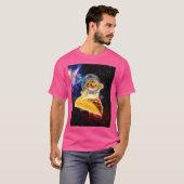 Crazy Space Taco Cat Funny Tシャツ (正面フル)