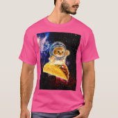 Crazy Space Taco Cat Funny Tシャツ (正面)