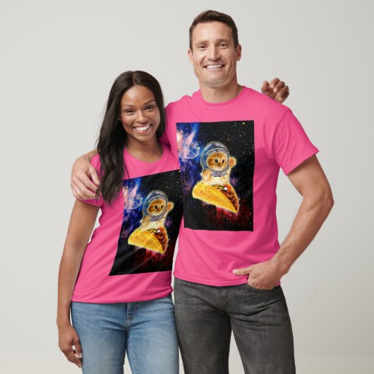 Crazy Space Taco Cat Funny Tシャツ (ユニセックス)