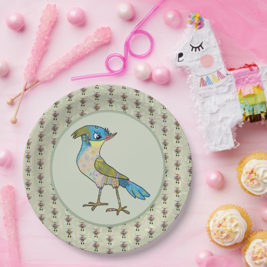 Crazy Vogel  ペーパープレート (パーティー)