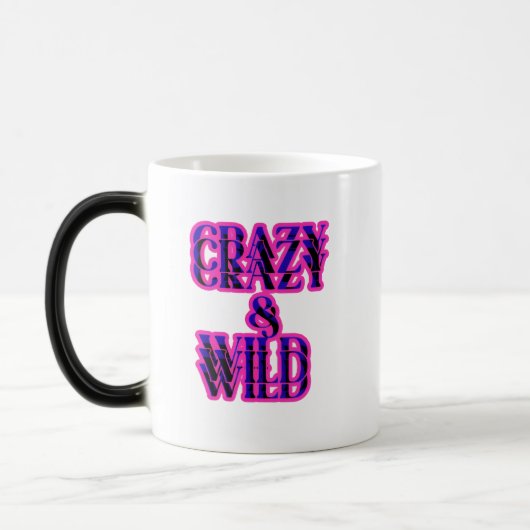 Crazy & Wild  モーフィングマグカップ (左)