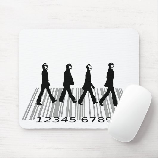 crazyapecommercialroad マウスパッド (マウス)