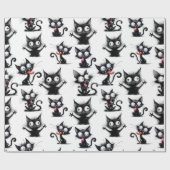CrazyCatsラッピング紙 ラッピングペーパー (フラット)