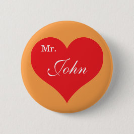 Crazydeal p532のハートのカスタムな円形標準的なボタン 缶バッジ