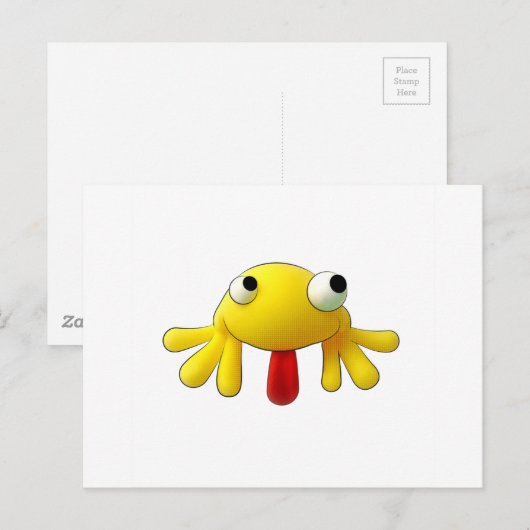 CrazyFrog.png ポストカード (正面/裏面)