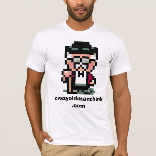 crazyoldmanthink tシャツ (正面)
