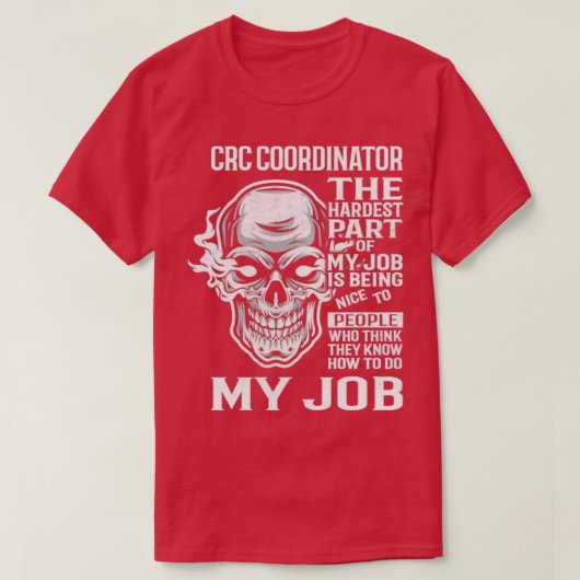 Crcコーディネーター Tシャツ (デザイン正面)