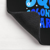 Crc colon cancer awareness support squad blue マウスパッド (コーナー)