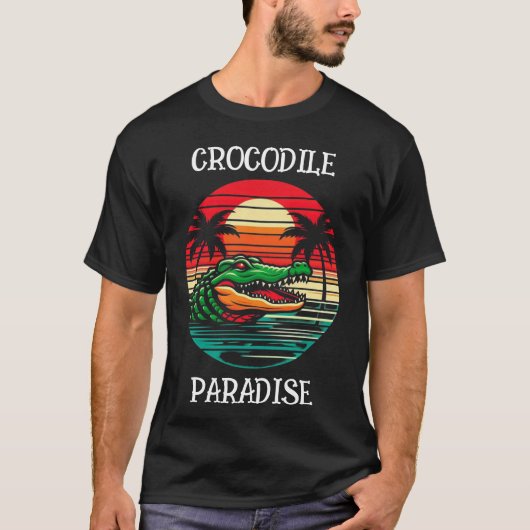 CRCODILE PARADISE Tシャツ (正面)