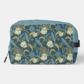 Cream and Blue Floral Art Nouveau ドップキット (裏面)