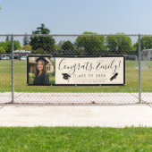 CREAM & BLK 2026 | Graduation Banner with Photo 横断幕 (インサイチュ)
