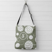 Cream Circles Monogram クロスボディバッグ